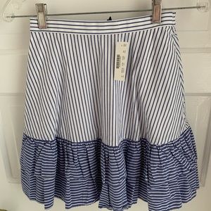JCrew flirty and flouncy ruffled skirt w/tags